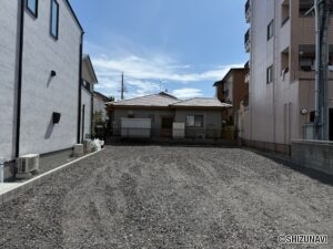 【仲介手数料不要】静岡市駿河区池田　並列駐車可能　202.61㎡　建築条件無し　東豊田小学校・東豊田中学校学区の画像