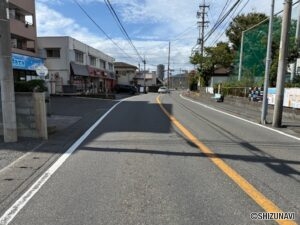 【仲介手数料不要】静岡市駿河区池田　並列駐車可能　202.61㎡　建築条件無し　東豊田小学校・東豊田中学校学区の画像