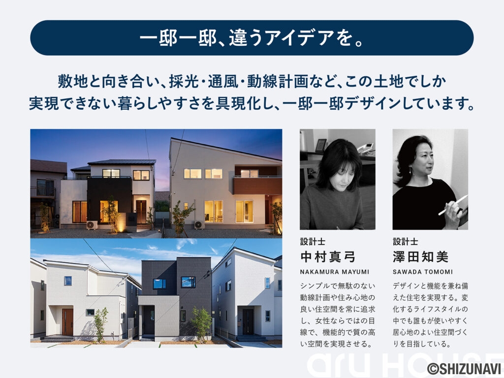 ≪限定1棟・3階建て≫浜松市中央区中島一丁目　家具付き新築一戸建て【アルハウス施工】の画像