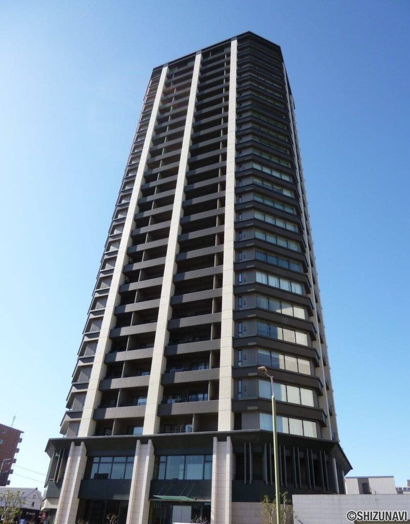 タワー・ザ・ファースト静岡　7階　南東向き眺望良好　静岡市駿河区曲金のタワーマンションの画像