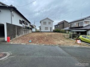 浜松市中央区大人見町　売土地　建築条件なしの画像