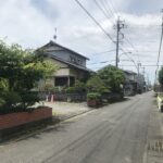 島田市元島田　前面道路➀