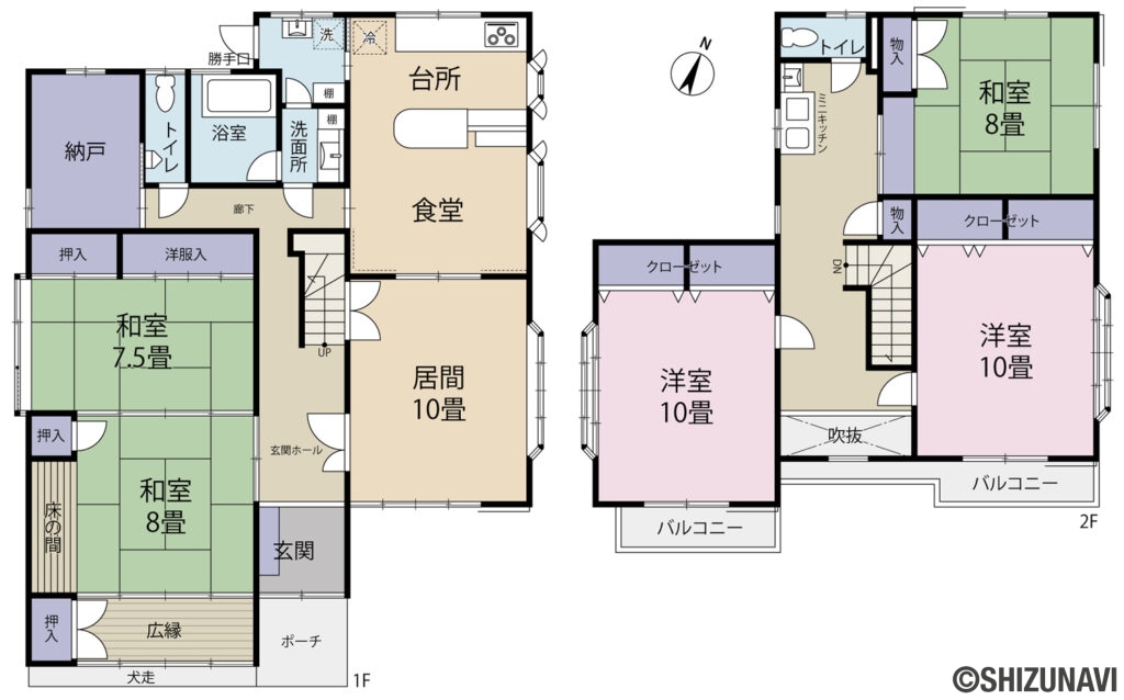 駿東郡清水町長沢　5SLDK　二世帯向け住宅　土地面積100坪以上の画像