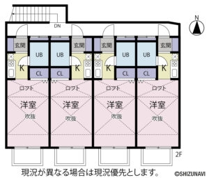 静岡市駿河区池田　一棟賃貸アパート　の物件画像