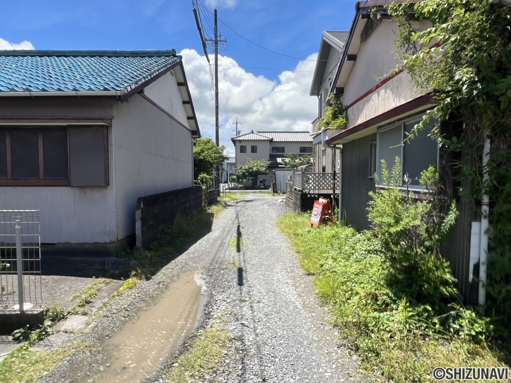 前面道路