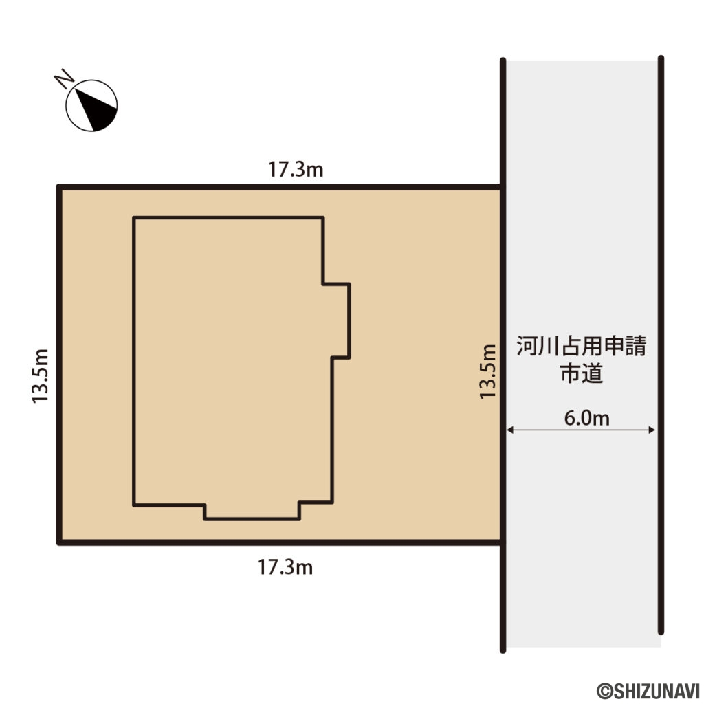 二の岡土地　配置図