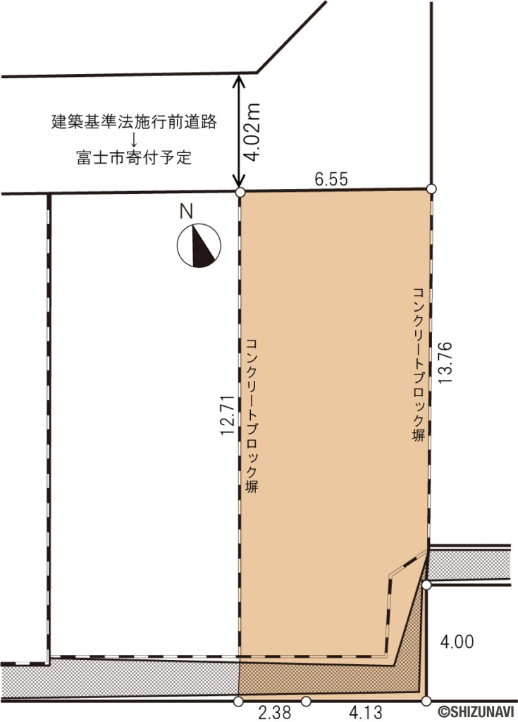 伝法土地区画図