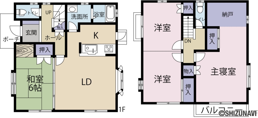 掛川市秋葉路　中古住宅　パナホーム施工の軽量鉄骨造の画像