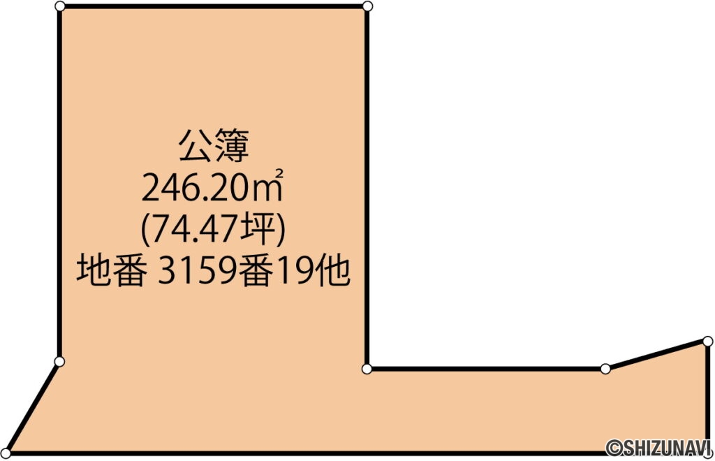 富士市中之郷　土地の画像