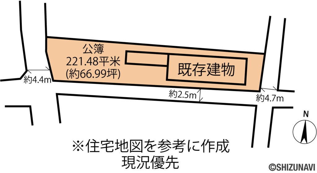 内浦三津　形状図