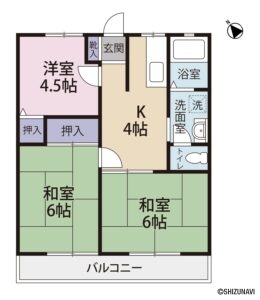 富士市大淵　一棟アパート　3K×6戸の画像