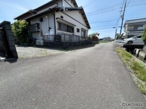 藤枝市大新島　前面道路