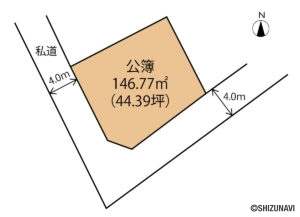 富士宮市小泉形状図
