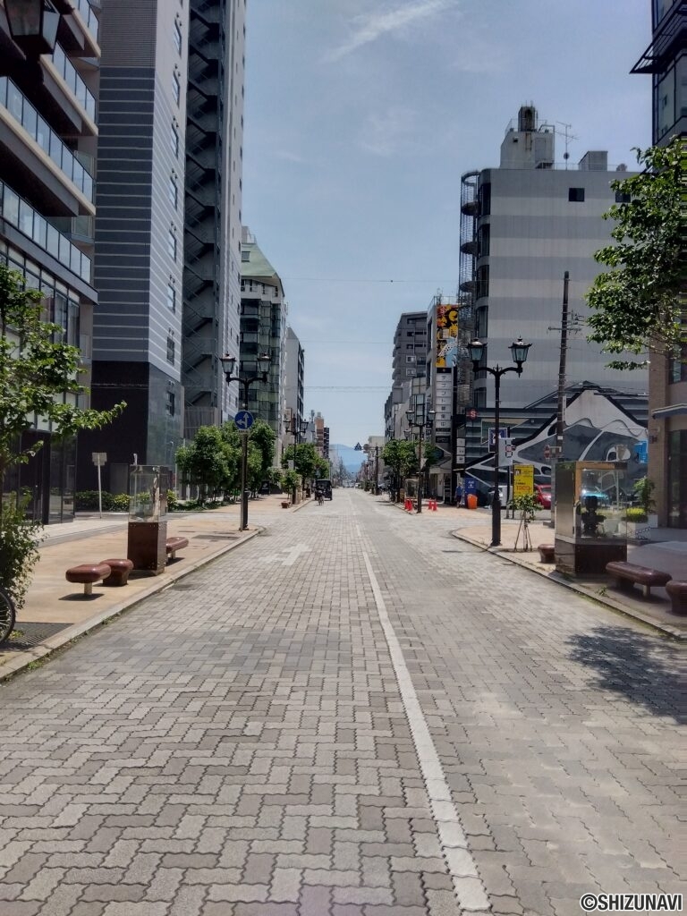 ザ・エンブル七間町　JR「静岡駅」徒歩圏内の超高層マンション　25階角部屋の画像