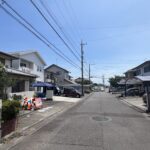 焼津市大住　前面道路