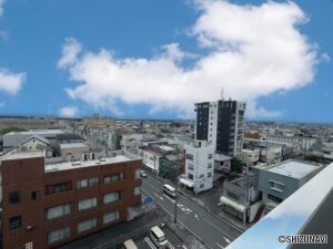 共用部からの風景