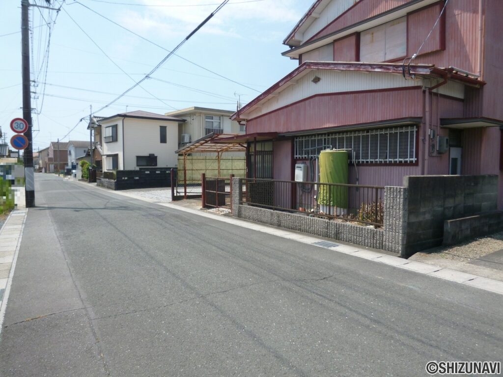 磐田市天龍　道路