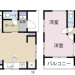 駿河区登呂5丁目　間取り図