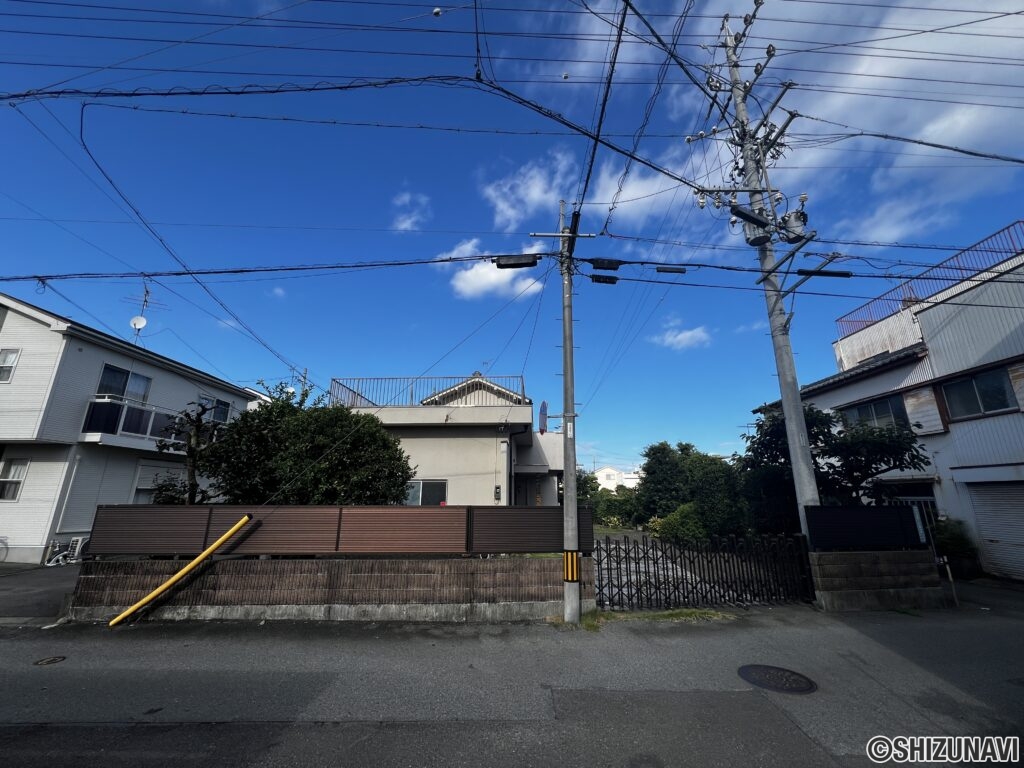 静岡市清水区北矢部町　売土地　約112坪　解体更地渡しの画像