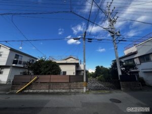 静岡市清水区北矢部町　売土地　約112坪　解体更地渡しの物件画像