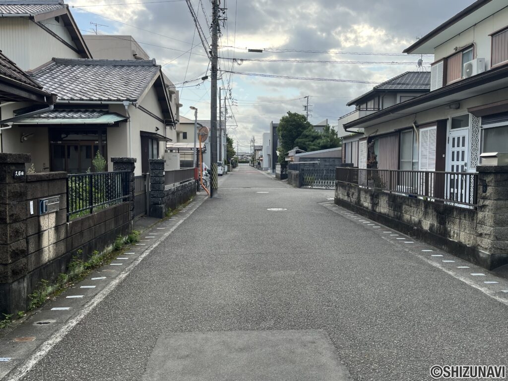 前面道路