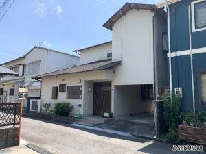 駿河区中田本町　売土地　建築条件無　間口約11ｍ　学区：中田小学校・大里中学校の物件画像