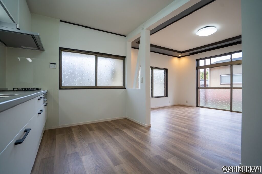 リビングダイニングキッチン　別角度です。