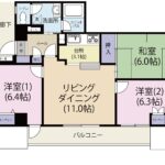 フジパレス江尻東　7階　3LDK　角部屋　清水区江尻東の画像