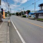 裾野市佐野　売り土地　現地