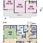 沼津市旭町　中古住宅　間取り図面