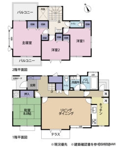 裾野市千福が丘　中古　間取