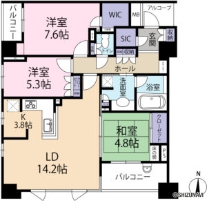 ル・シェモア大手町間取図