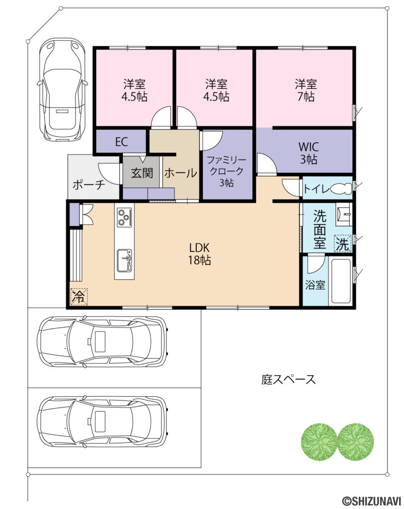 人気エリアの御殿場市川島田に62.69坪の土地が登場！平地の角地の整形地で日当たりも良好！！の画像