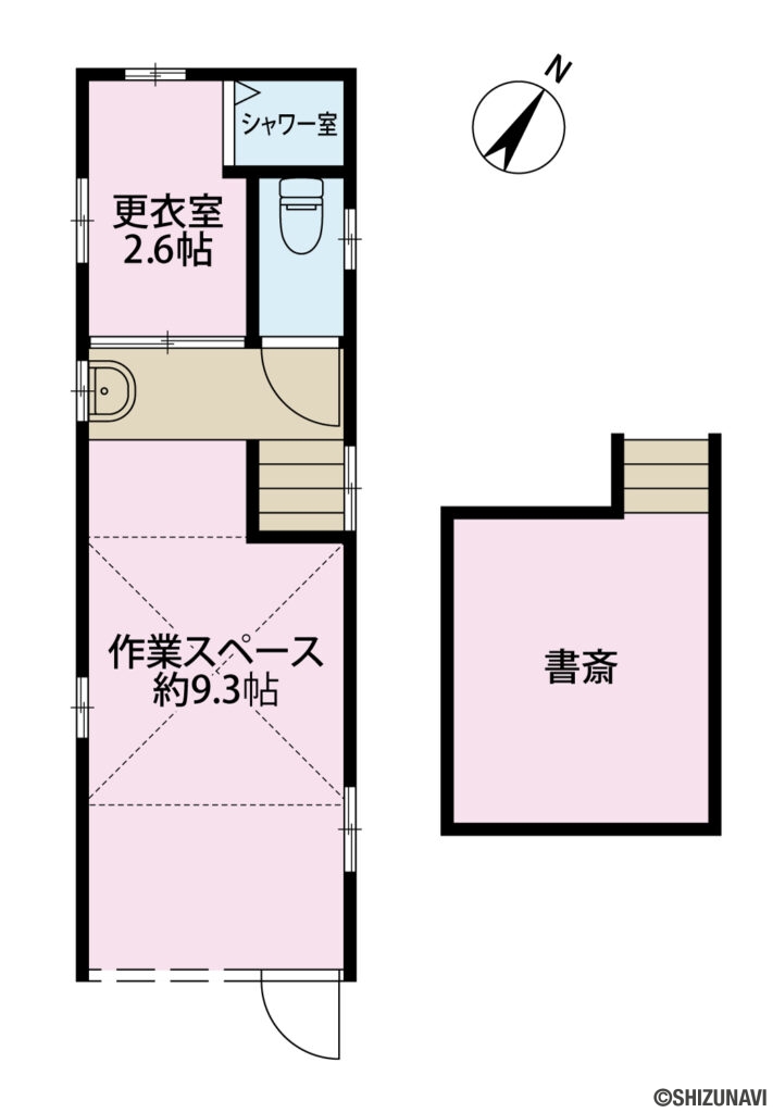 静岡市清水区蒲原中　倉庫・作業場　令和3年築の画像