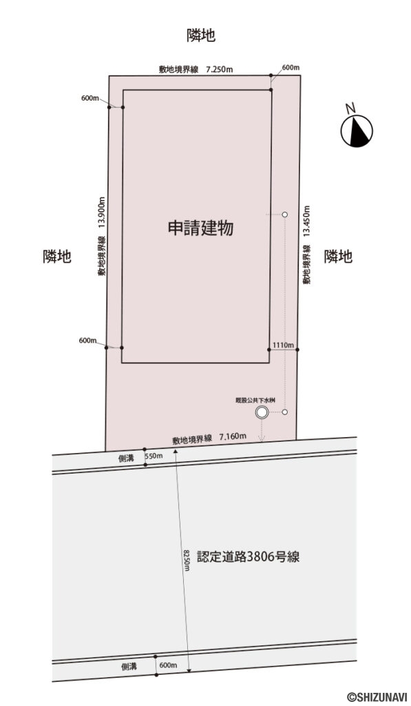 真砂町区画図