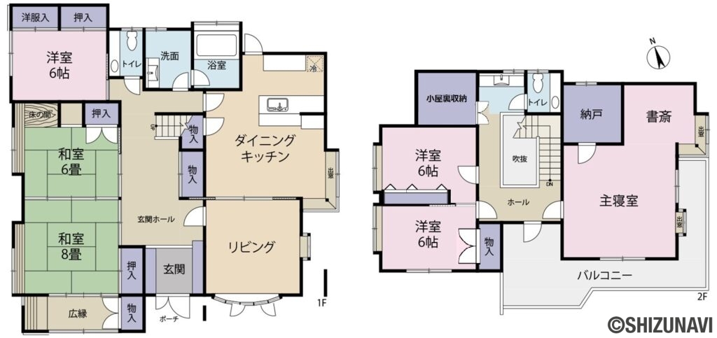 富士宮市西小泉町　中古住宅の画像