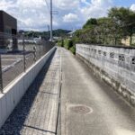 竜爪街道から物件までの進入路