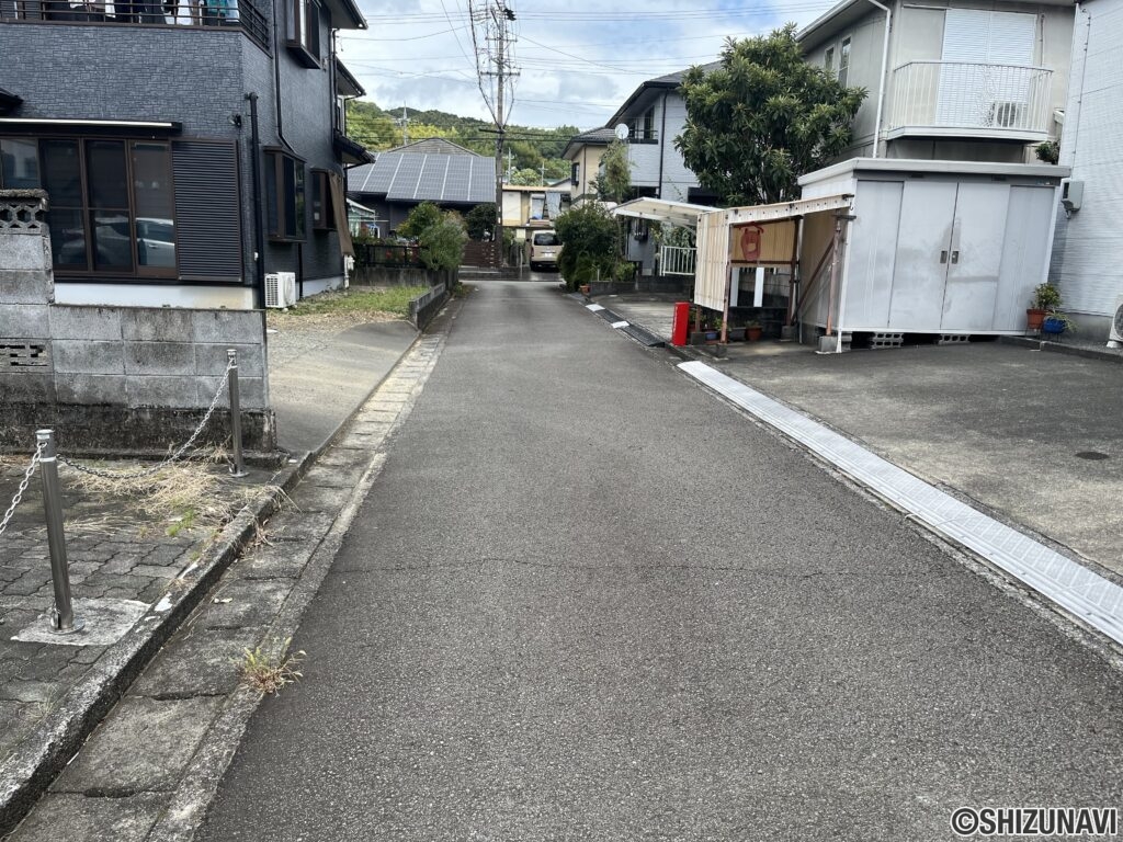 前面道路