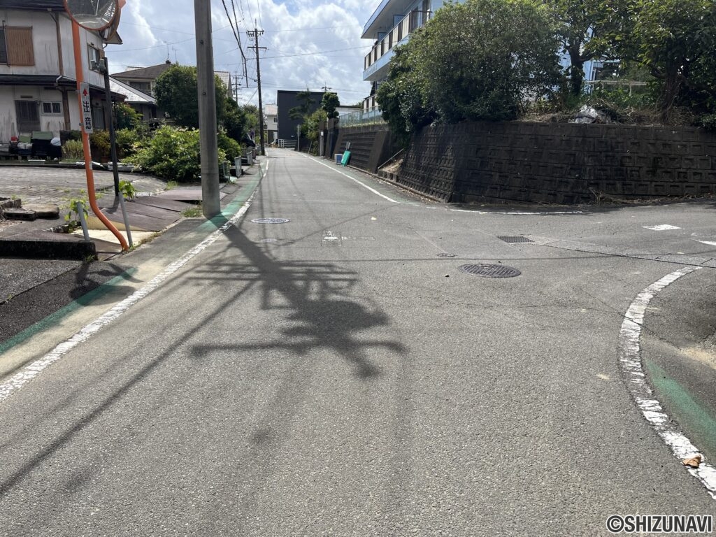 前面道路