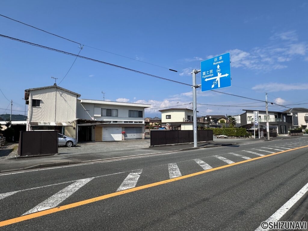 富士市松岡　売土地　外観