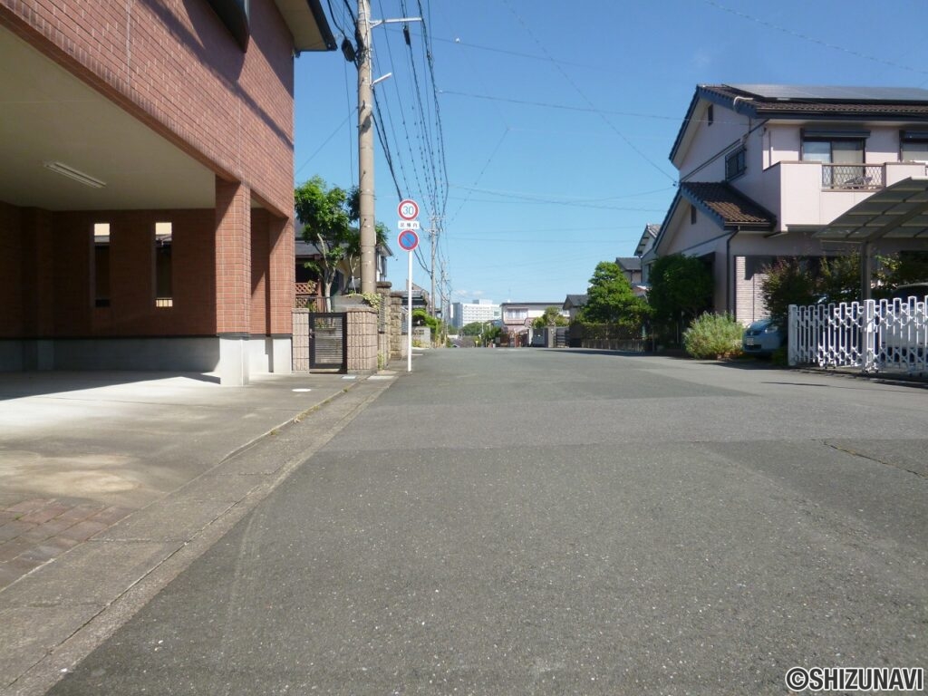 中央区有玉台2　前面道路