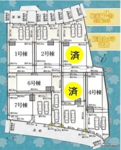 静岡市清水区下野町　第4　新築一戸建て　全7棟の物件画像