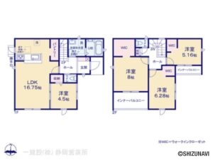 浜松市中央区村櫛町　2号棟　4LDK　2024年9月完成済の物件画像