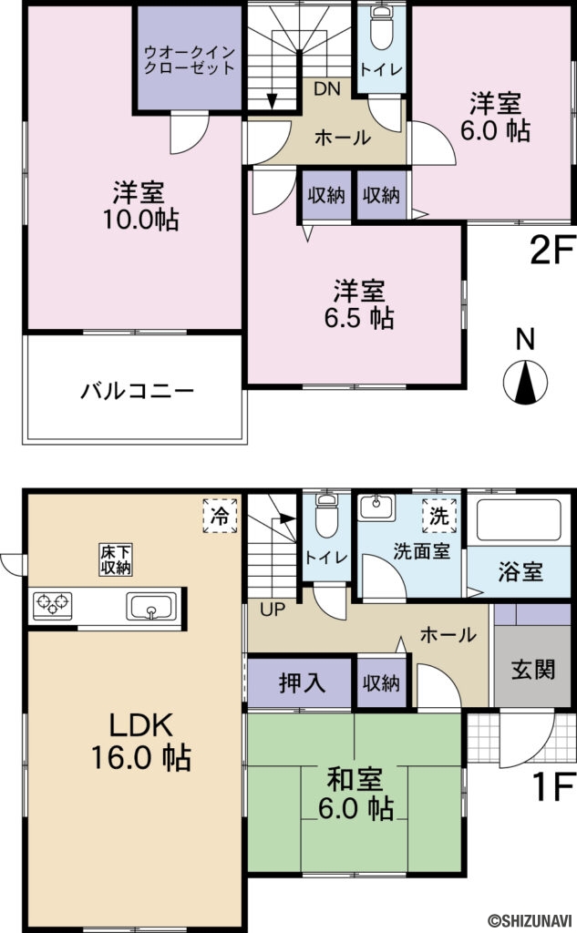 引佐町井伊谷　中古住宅の中古住宅4LDK（LDK16帖、洋室10帖、6.5帖、6帖、和室6帖）