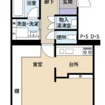 聖一色運動場前ハイム　間取り図