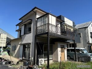 静岡市葵区大岩4丁目　南西向きの陽当たり良好な中古住宅の物件画像