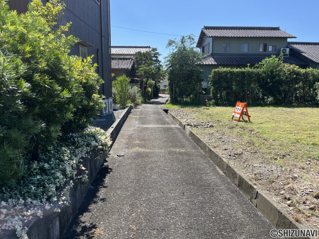 掛川市本郷　約120坪　売土地の画像