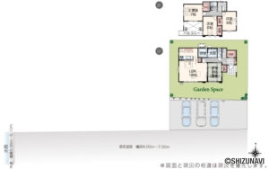 磐田市上神増　新築一戸建て　4棟　2024年7月完成済の物件画像