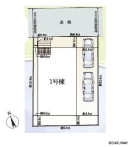 静岡市葵区瀬名第14　新築一戸建て　３LDK＋２Sの物件画像