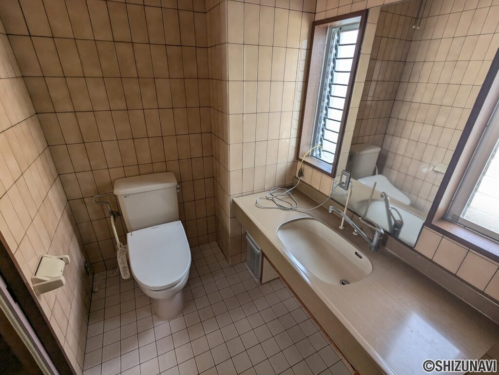 沼津市米山町トイレ洗面